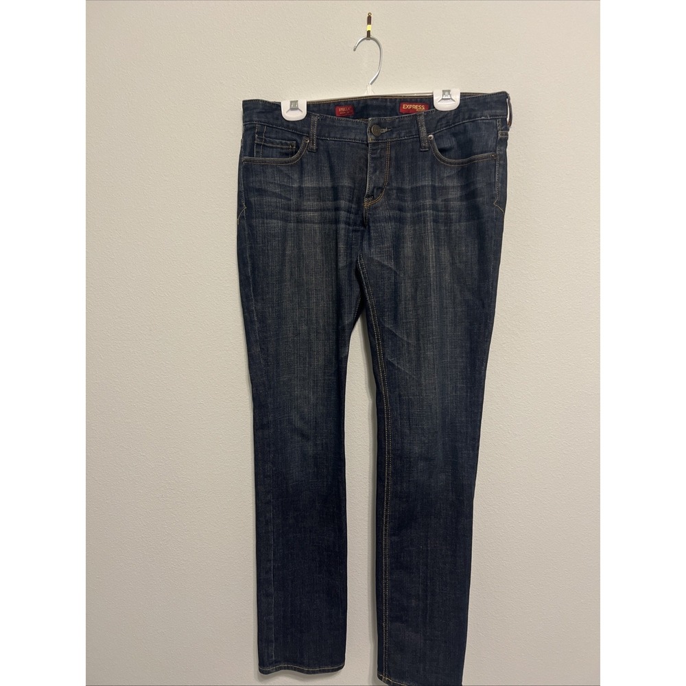 Express Jeans Stella Women's Juniors Skinny Leg Blue Jeans Size 10